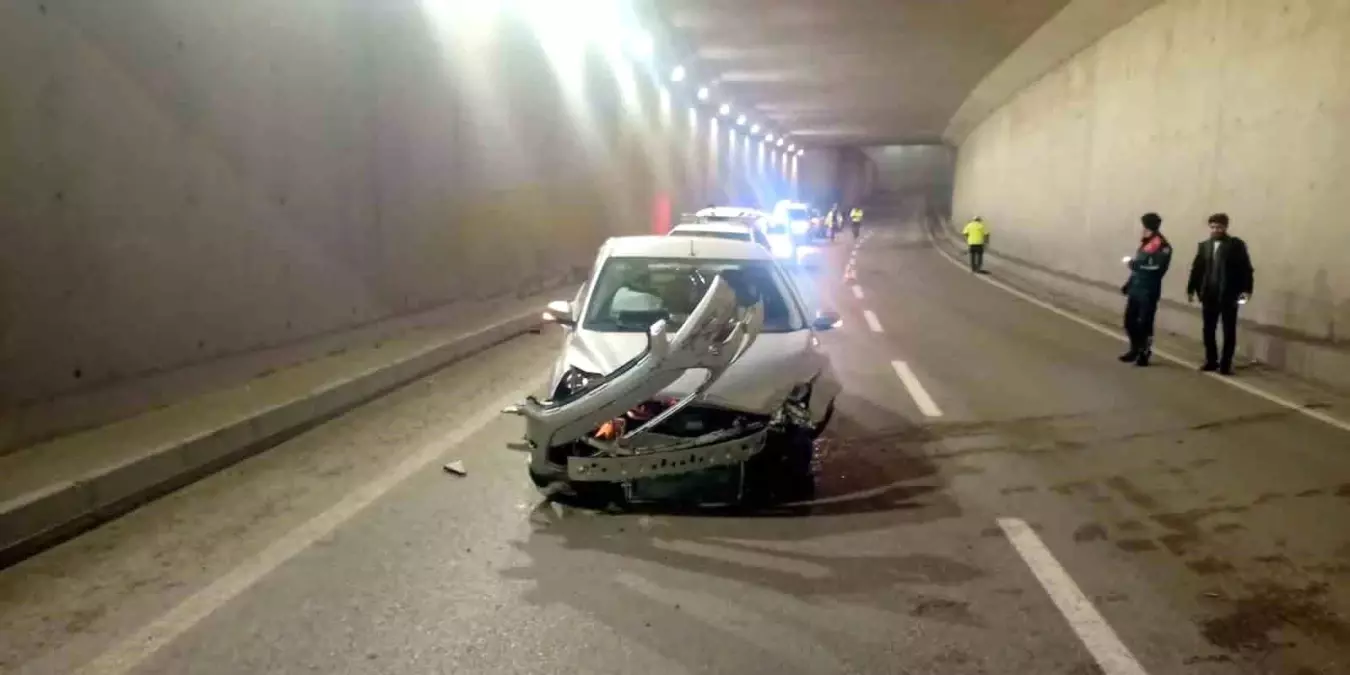Alkollü Sürücü Kaza Yaptı