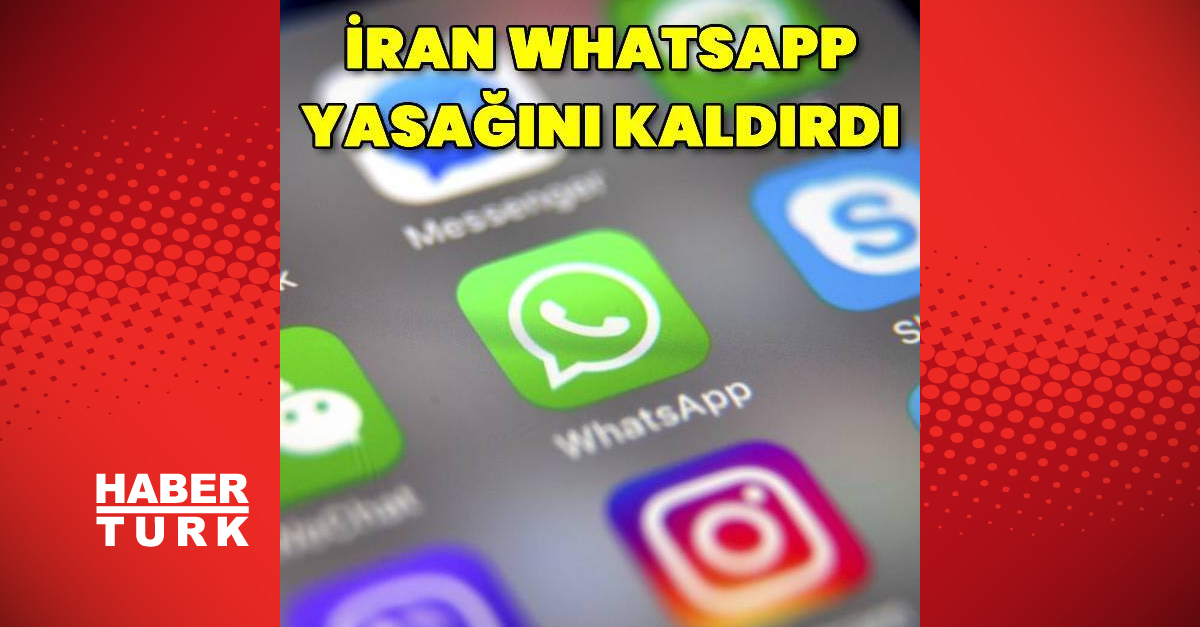 İran, Whatsapp ve Google Play’e uyguladığı yasağı kaldırdı