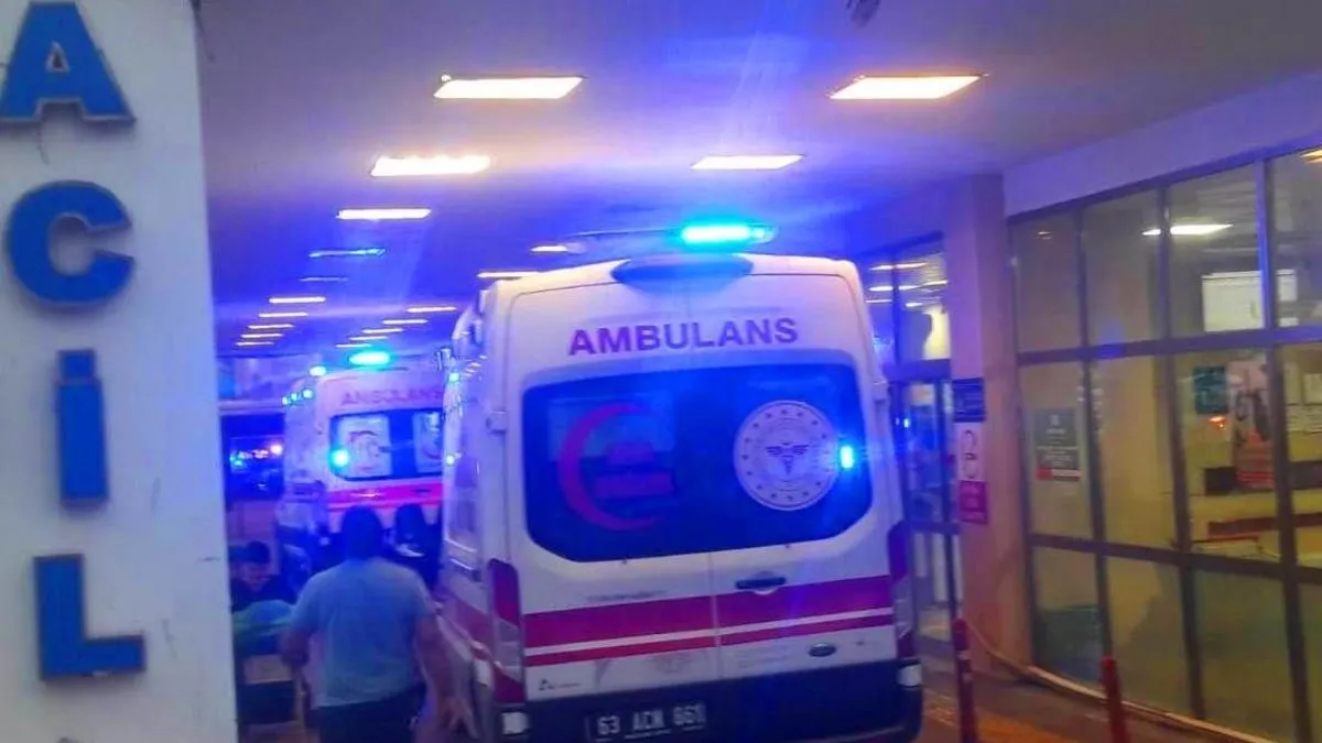 Şanlıurfa- Mardin Yolunda Trafik kazası: 5 yaralı!