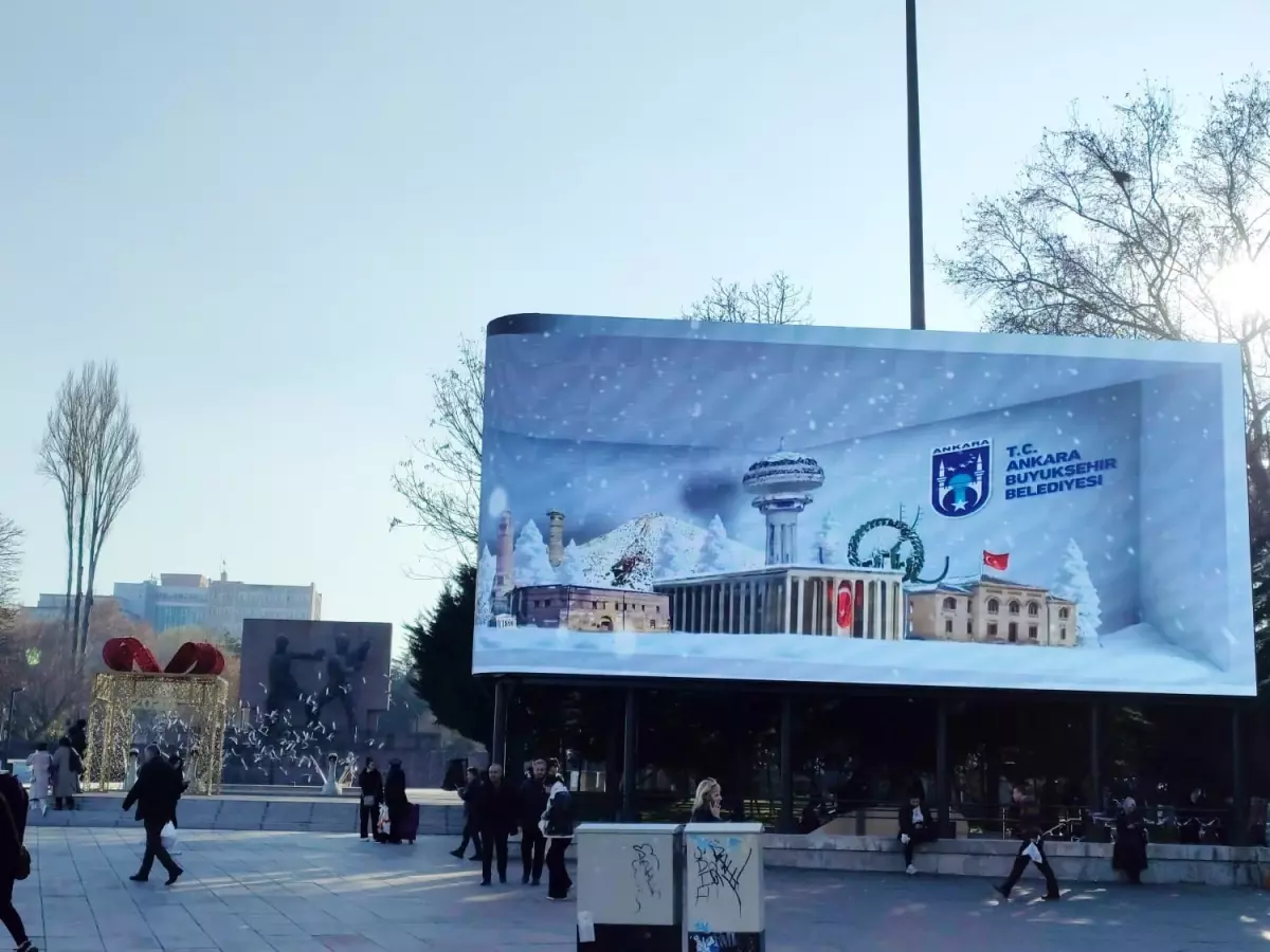 Ankara Güvenpark’taki Elektronik Reklam Panosu 15 Gün İçinde Kaldırılacak