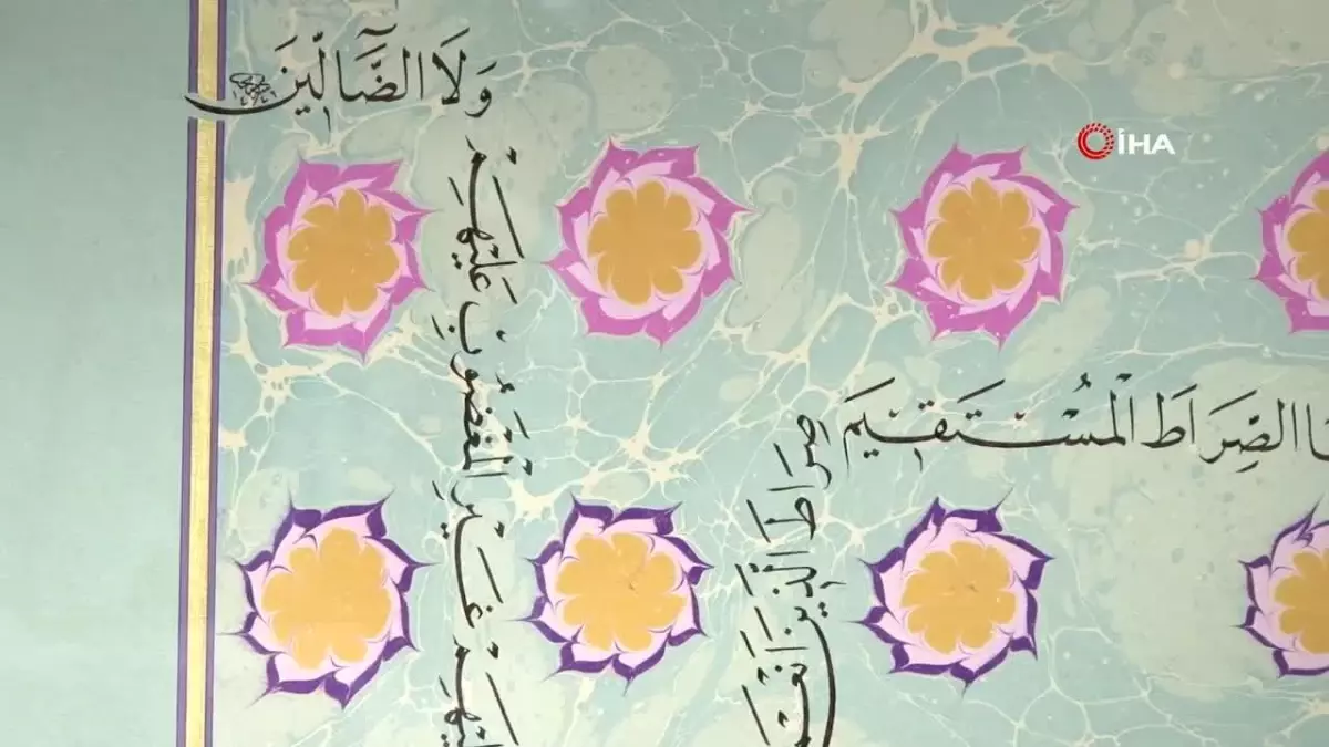 Ebru Sanatıyla Duygu Orak’tan Mesaj