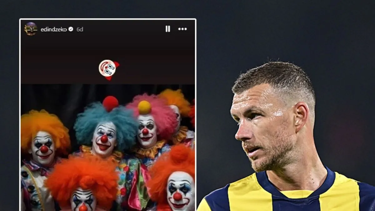 Edin Dzeko’dan Galatasaray’a olay gönderme!