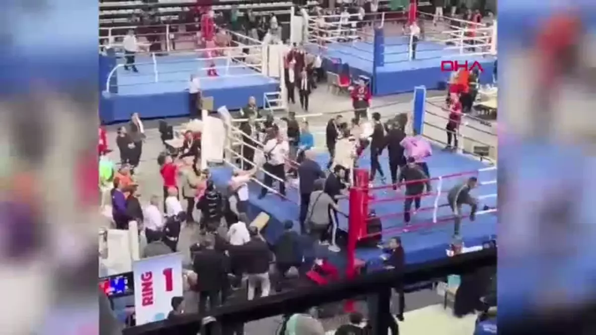 Türkiye Kick Boks Şampiyonası’nda Tartışma Kavga Çıkardı