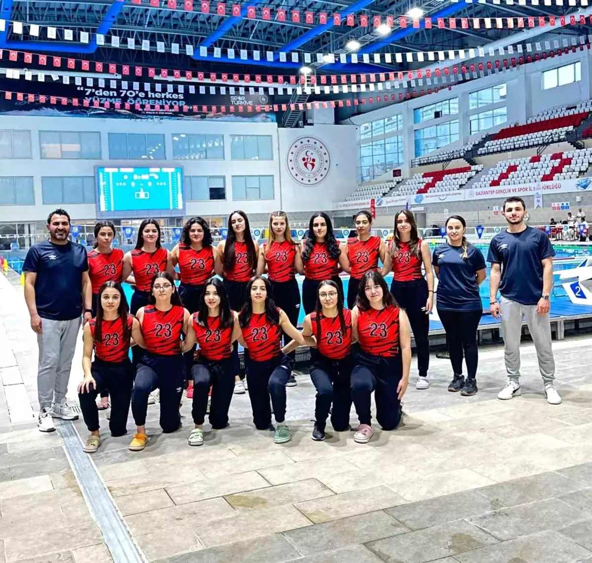 Elazığ Sutopu Takımı U16’da İkincilik Elde Etti
