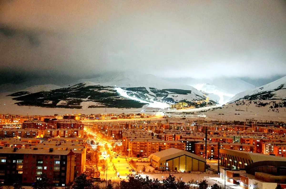 Erzurum’da Kuvvetli Kar Yağışı Uyarısı