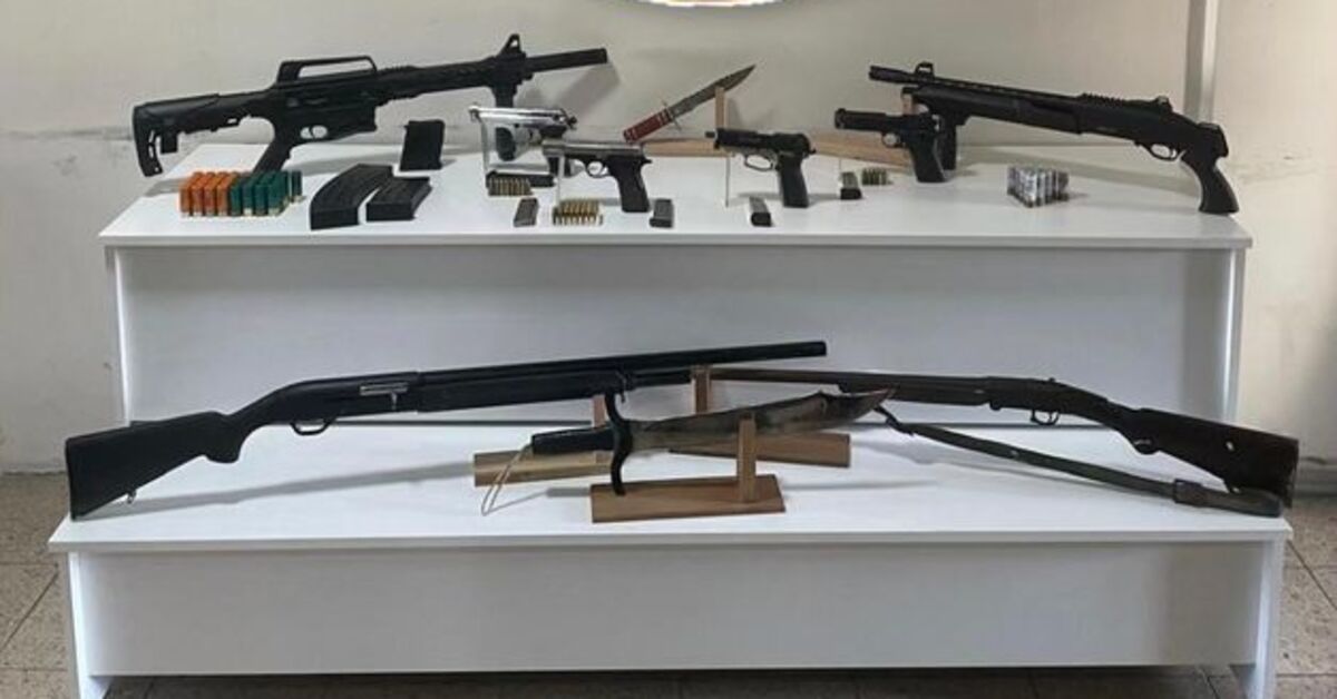 Silah görseli paylaşan 12 kişiye gözaltı