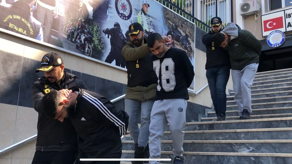 Şantiye hırsızları yakalandı